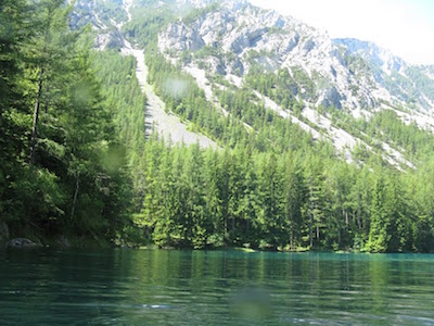 Gruener See Green lake