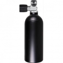 BtS Aluminiumflasche 1,5l 230bar mit Mono-Ventil, schwarz