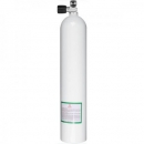 BtS Aluminiumflasche 40 cft 207bar mit Mono-Ventil, weiß